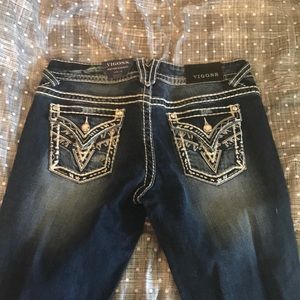 Brand new Vigoss jeans size 7/8 length 33